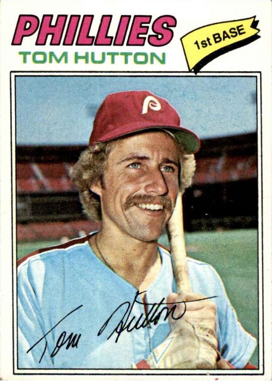 1977 Topps #264 Tom Hutton, Philadelphia Phillies