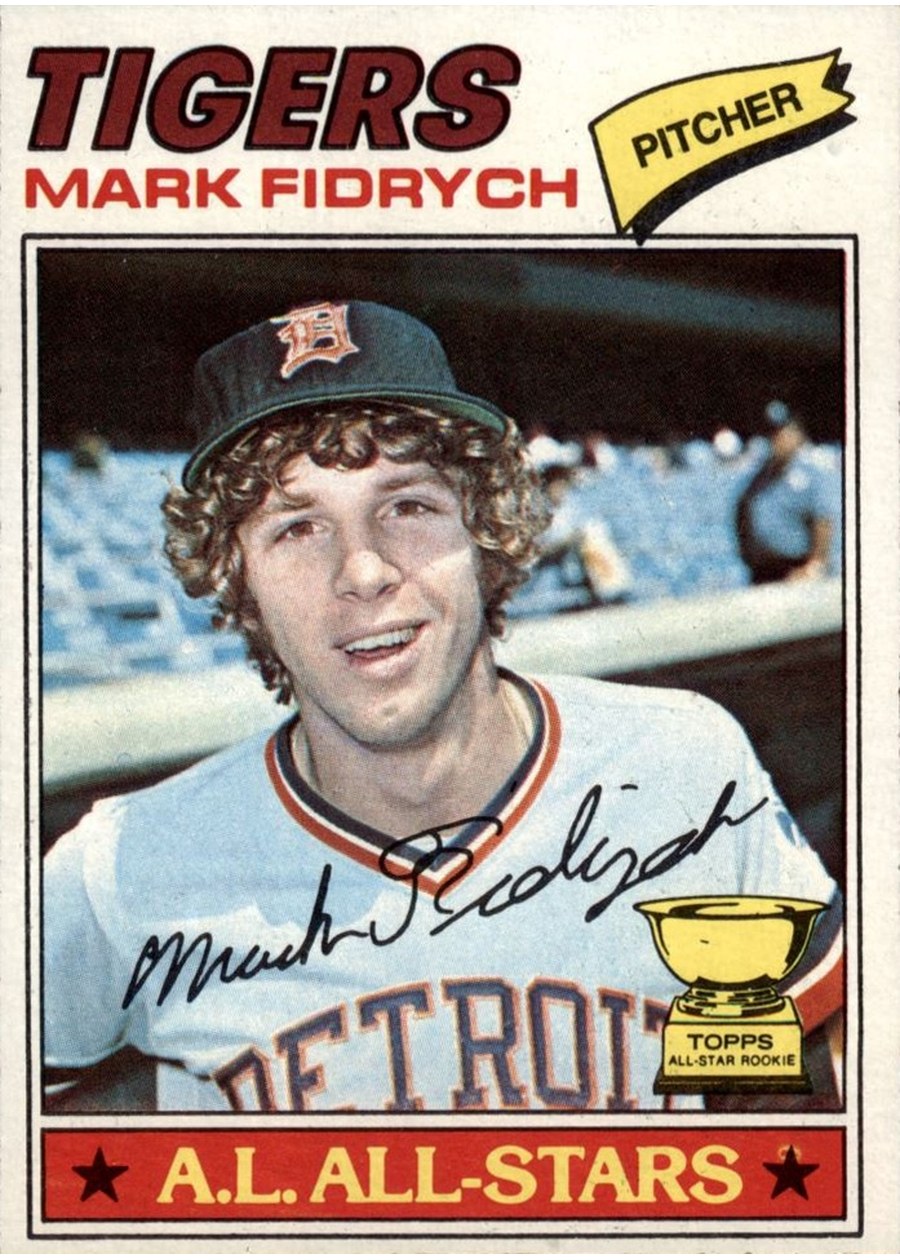 1977 Topps #265 Mark Fidrych, Detroit Tigers