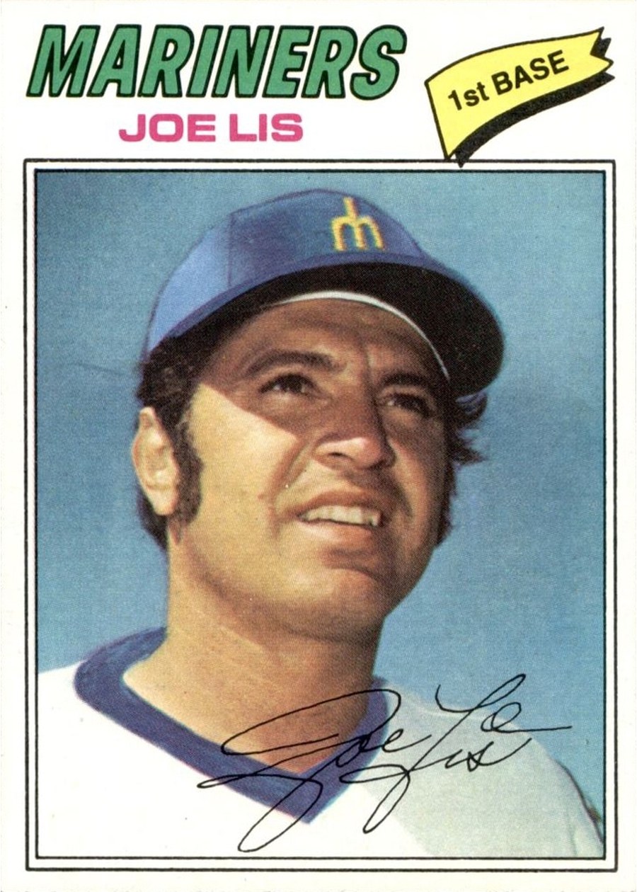 1977 Topps #269 Joe Lis, Seattle Mariners