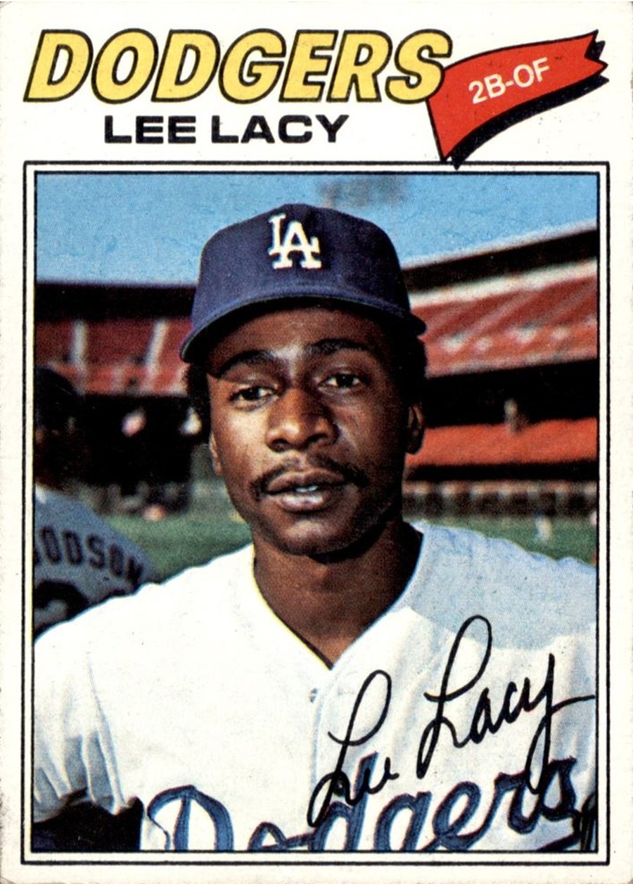 1977 Topps #272 Lee Lacy, Los Angeles Dodgers
