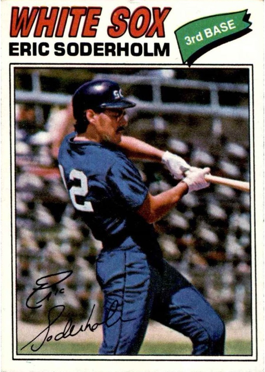 1977 Topps #273 Eric Soderholm, Chicago White Sox
