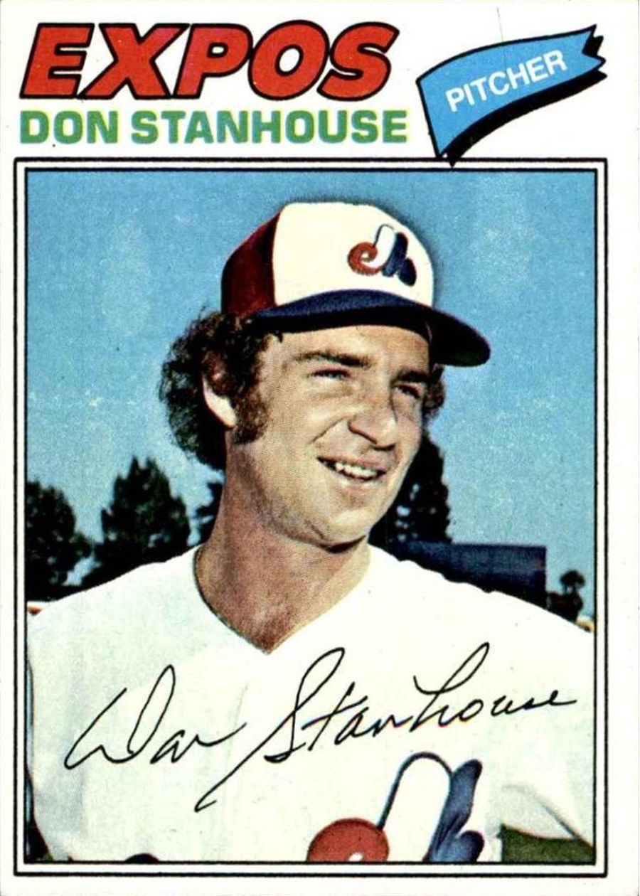 1977 Topps #274 Don Stanhouse, Montreal Expos