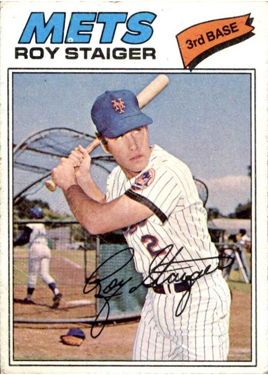 1977 Topps #281 Roy Staiger, New York Mets