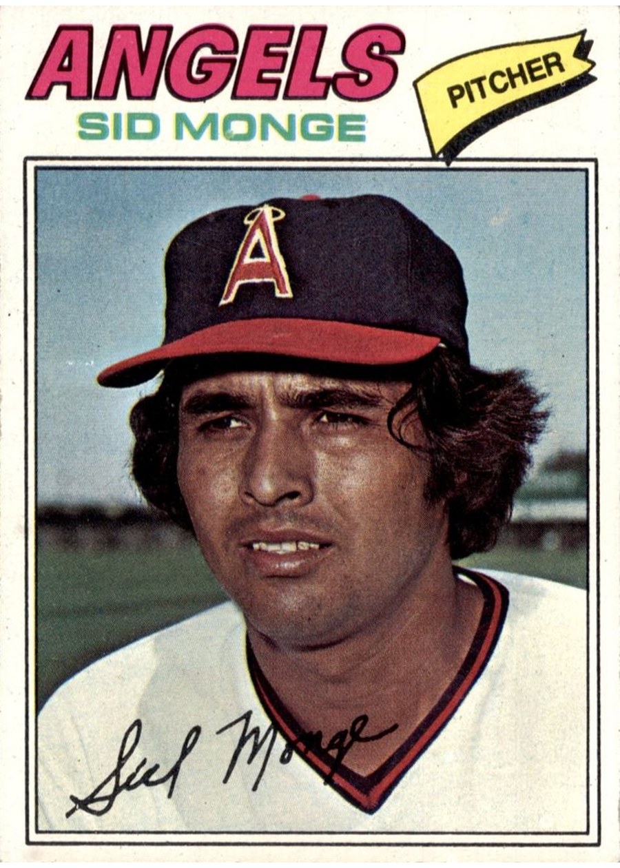 1977 Topps #282 Sid Monge, California Angels
