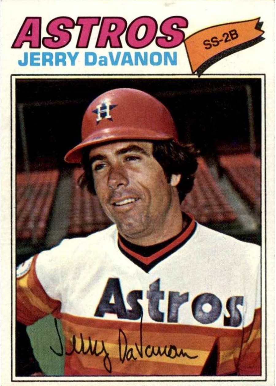 1977 Topps #283 Jerry DaVanon, Houston Astros