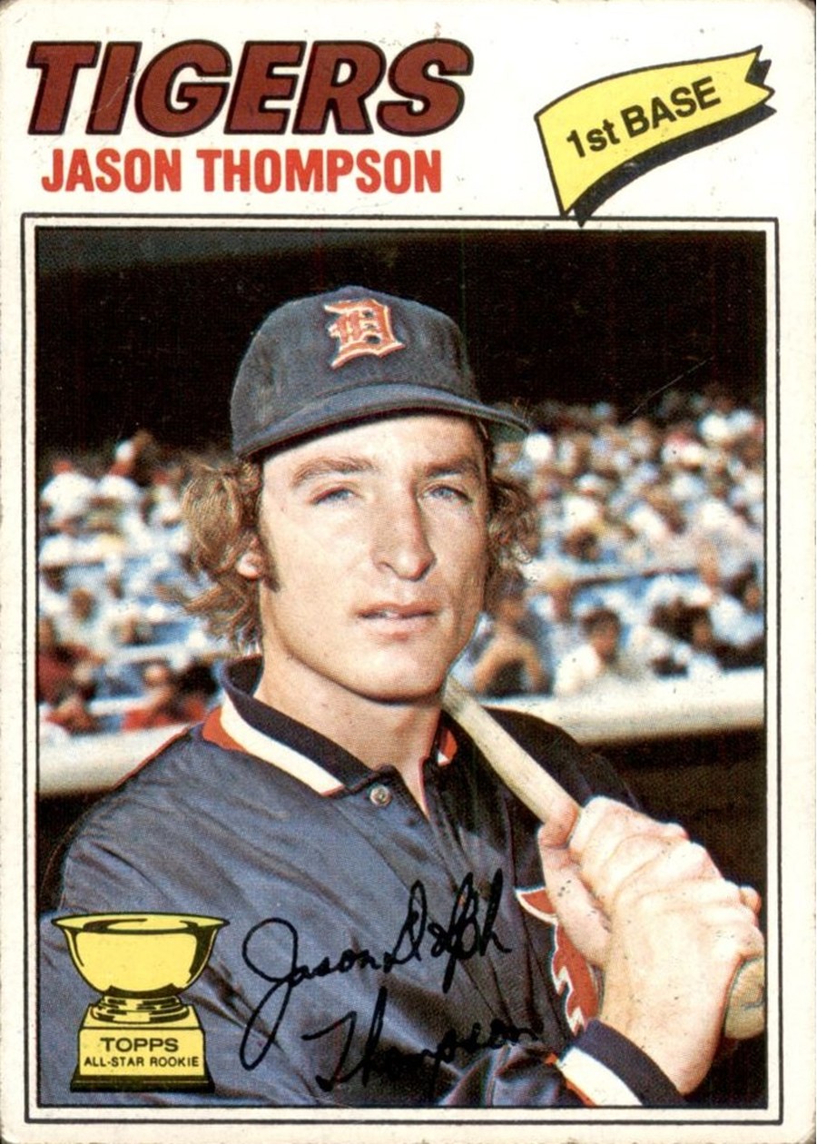 1977 Topps #291 Jason Thompson, Detroit Tigers