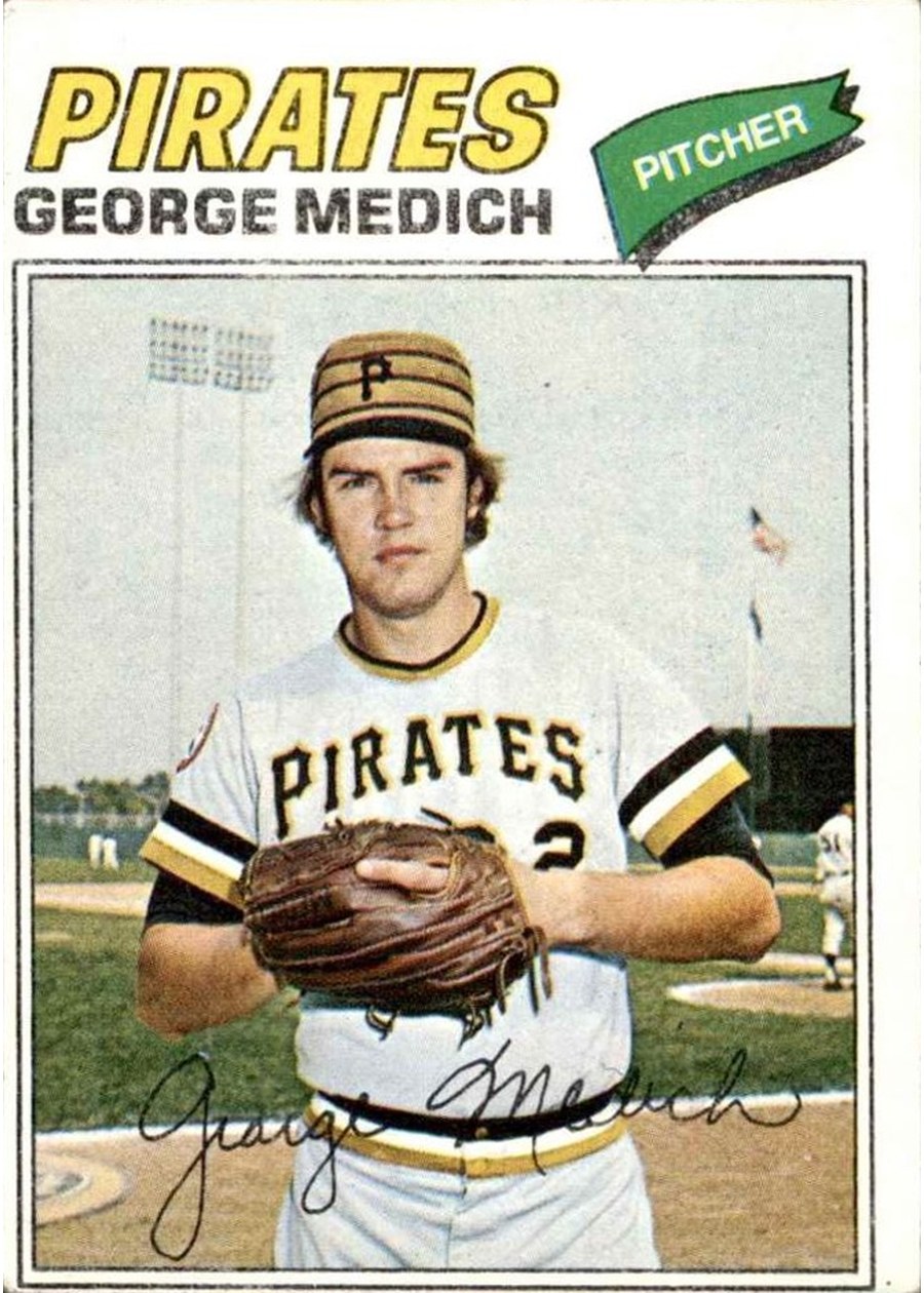 1977 Topps #294 George Medich, Pittsburgh Pirates