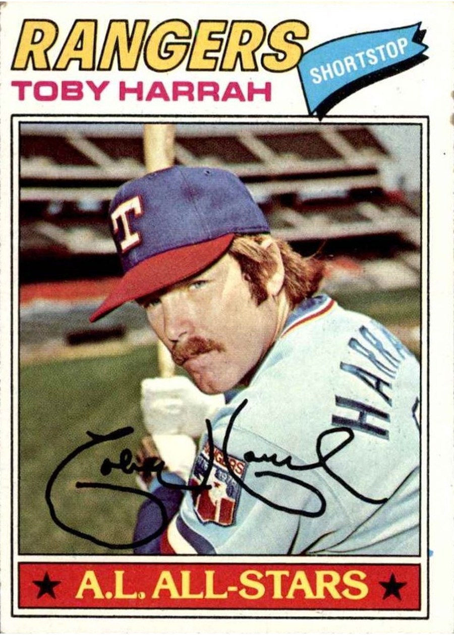 1977 Topps #301 Toby Harrah, Texas Rangers