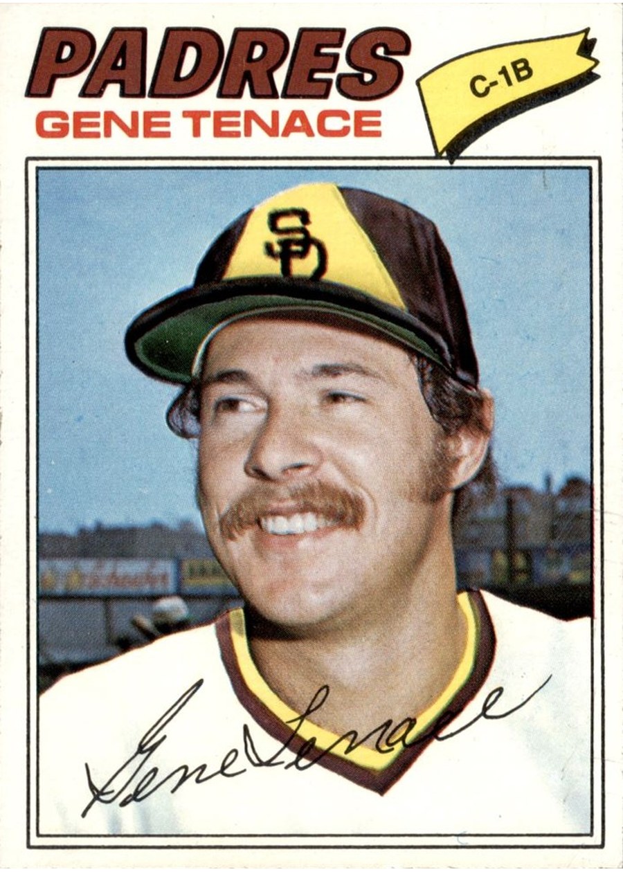 1977 Topps #303 Gene Tenace, San Diego Padres