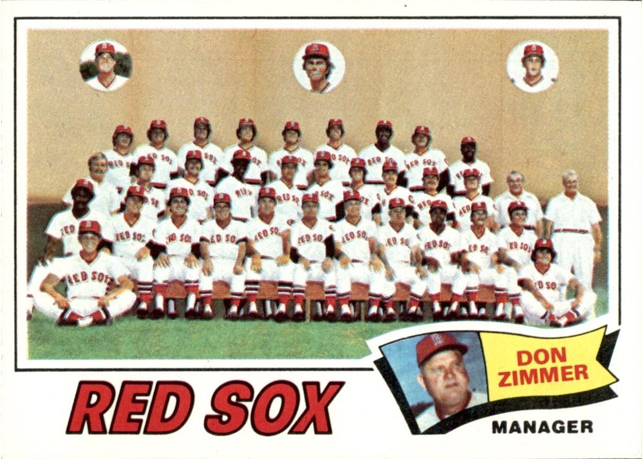 1977 Topps #309 Boston Red Sox Team