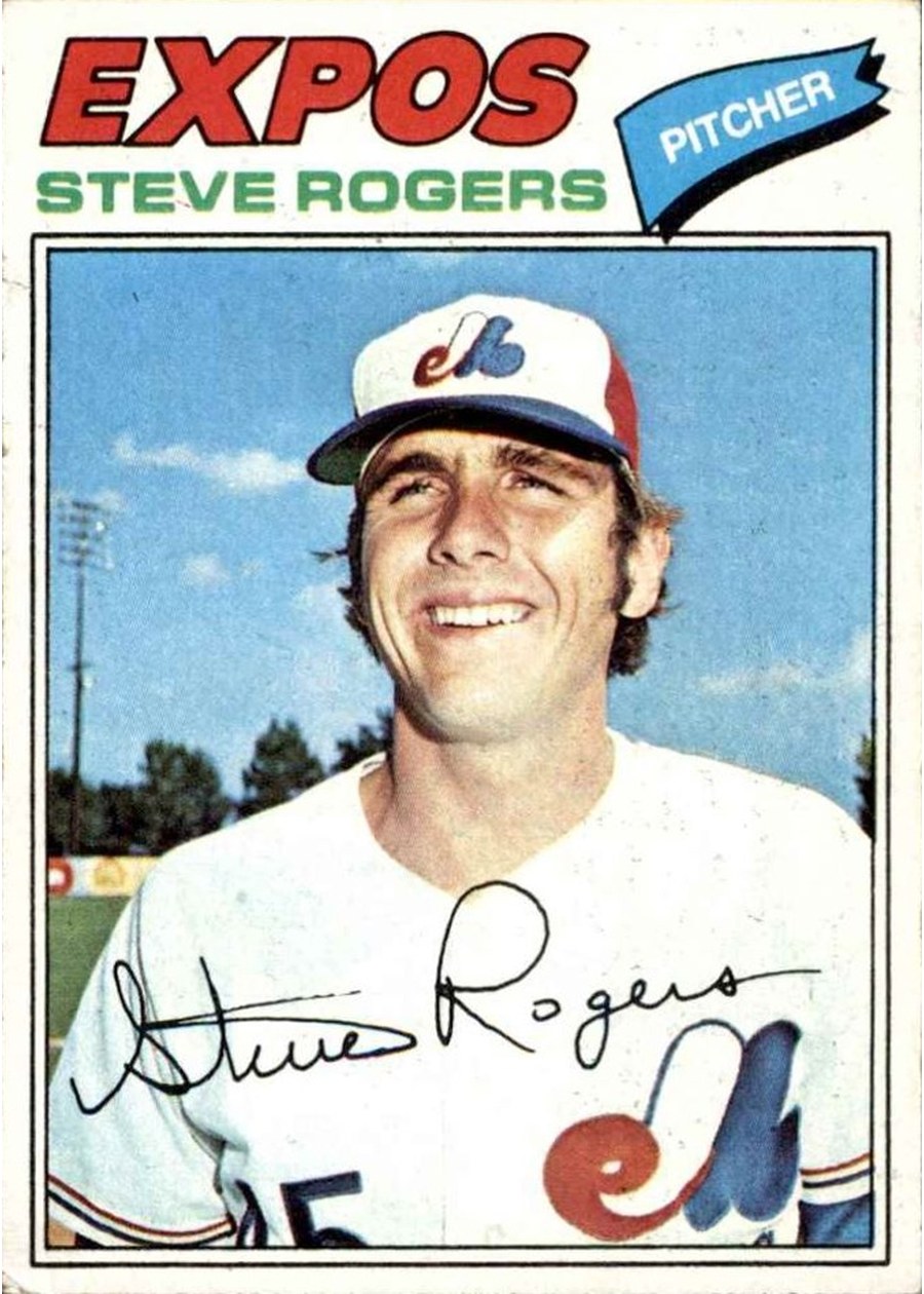 1977 Topps #316 Steve Rogers, Montreal Expos