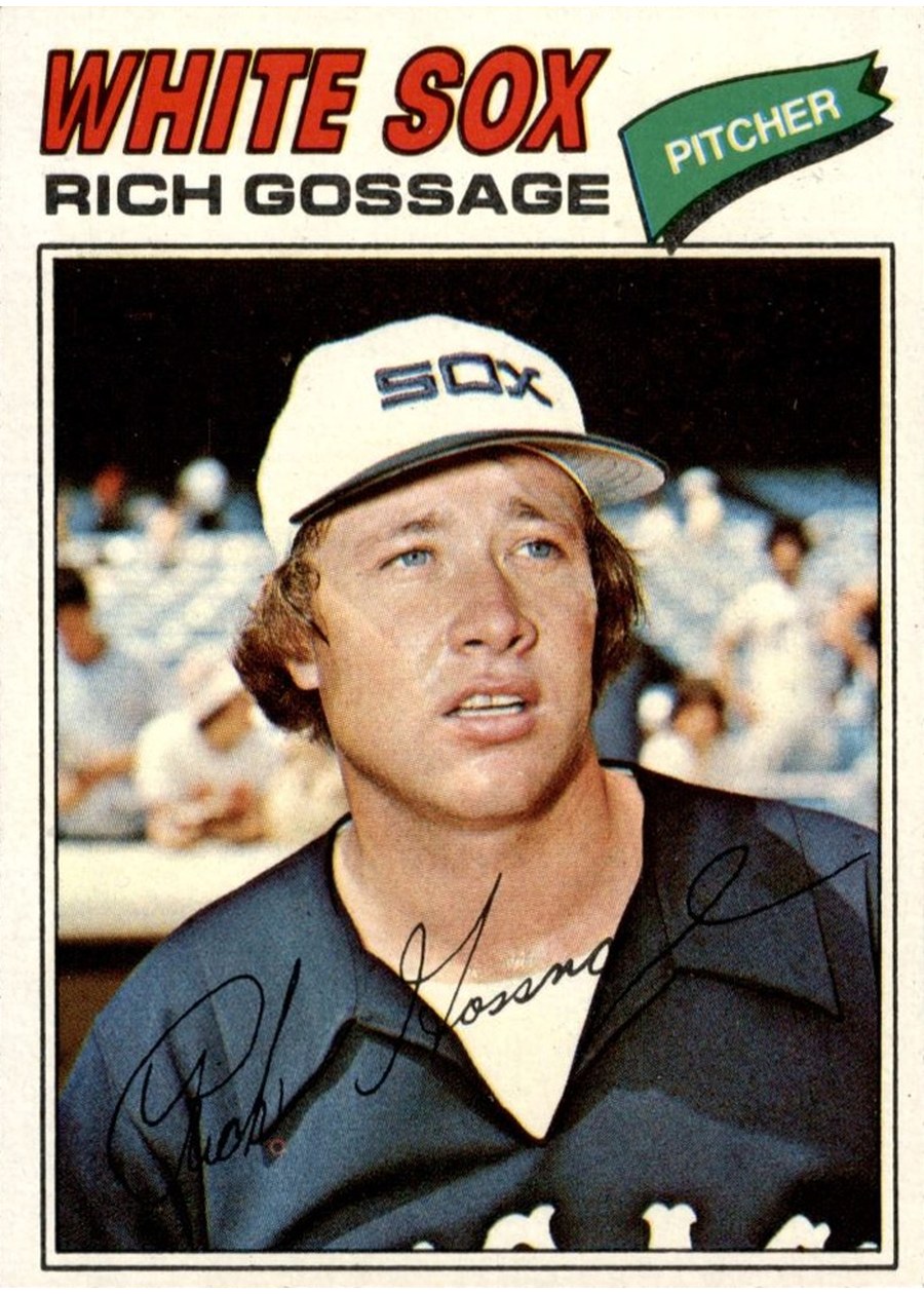 1977 Topps #319 Rich Gossage, Chicago White Sox