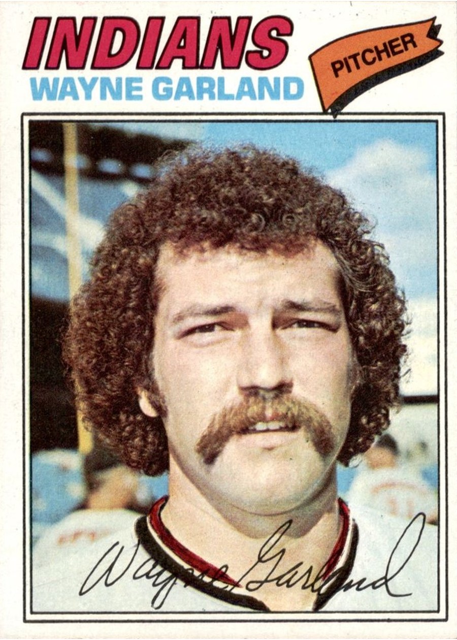 1977 Topps #33 Wayne Garland, Cleveland Indians