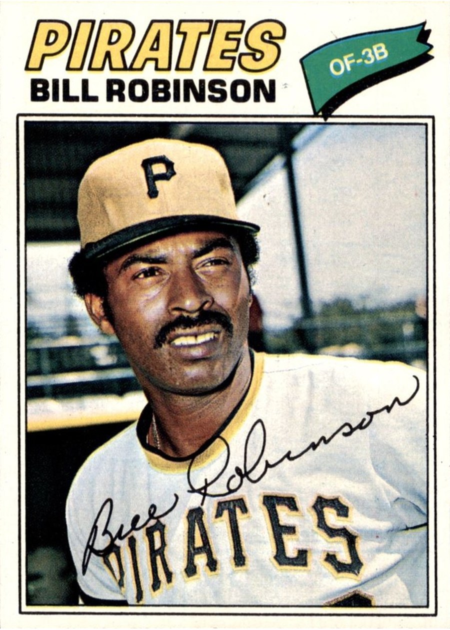 1977 Topps #335 Bill Robinson, Pittsburgh Pirates