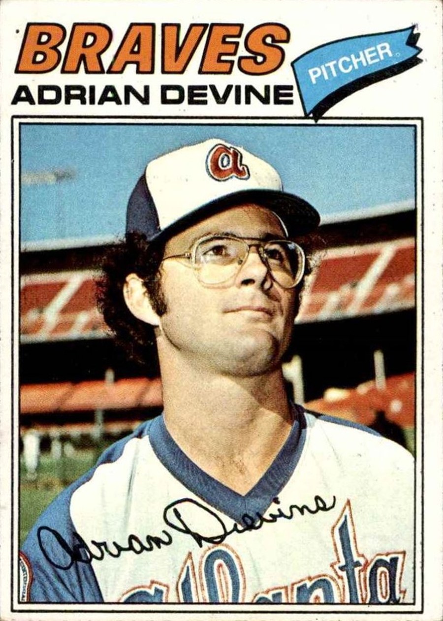 1977 Topps #339 Adrian Devine, Atlanta Braves