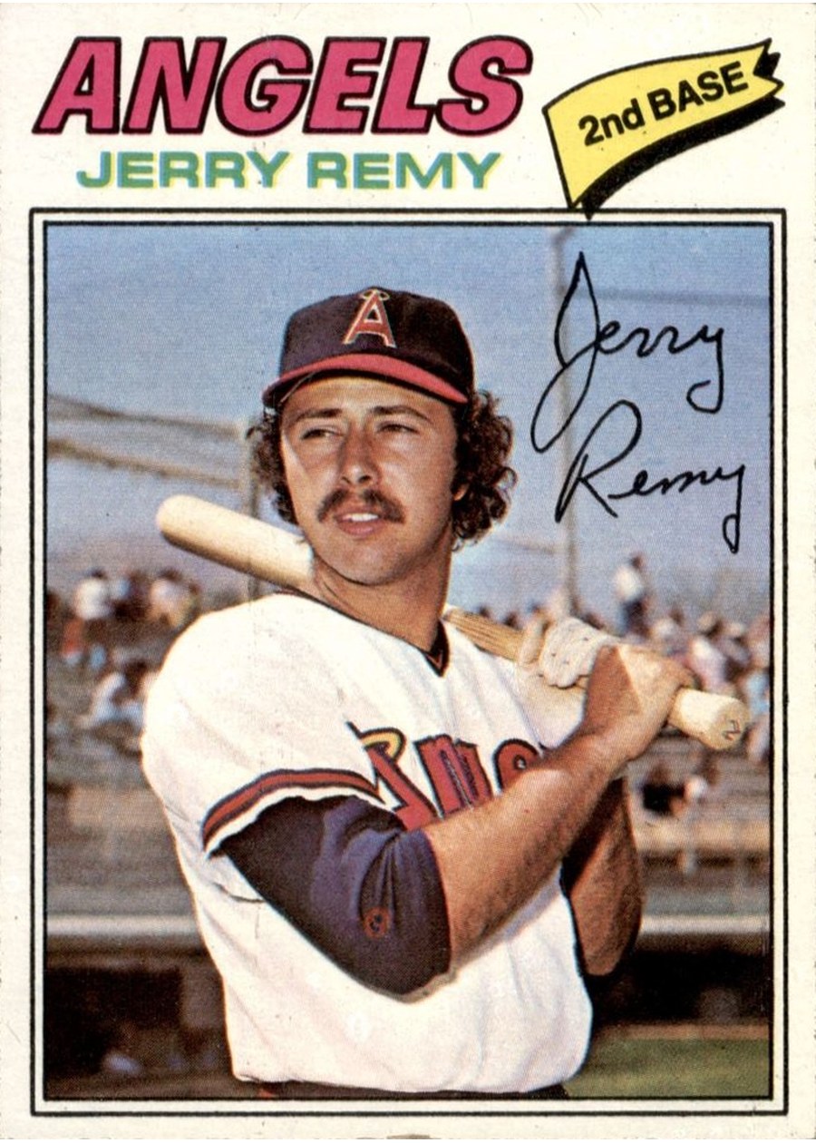 1977 Topps #342 Jerry Remy, California Angels