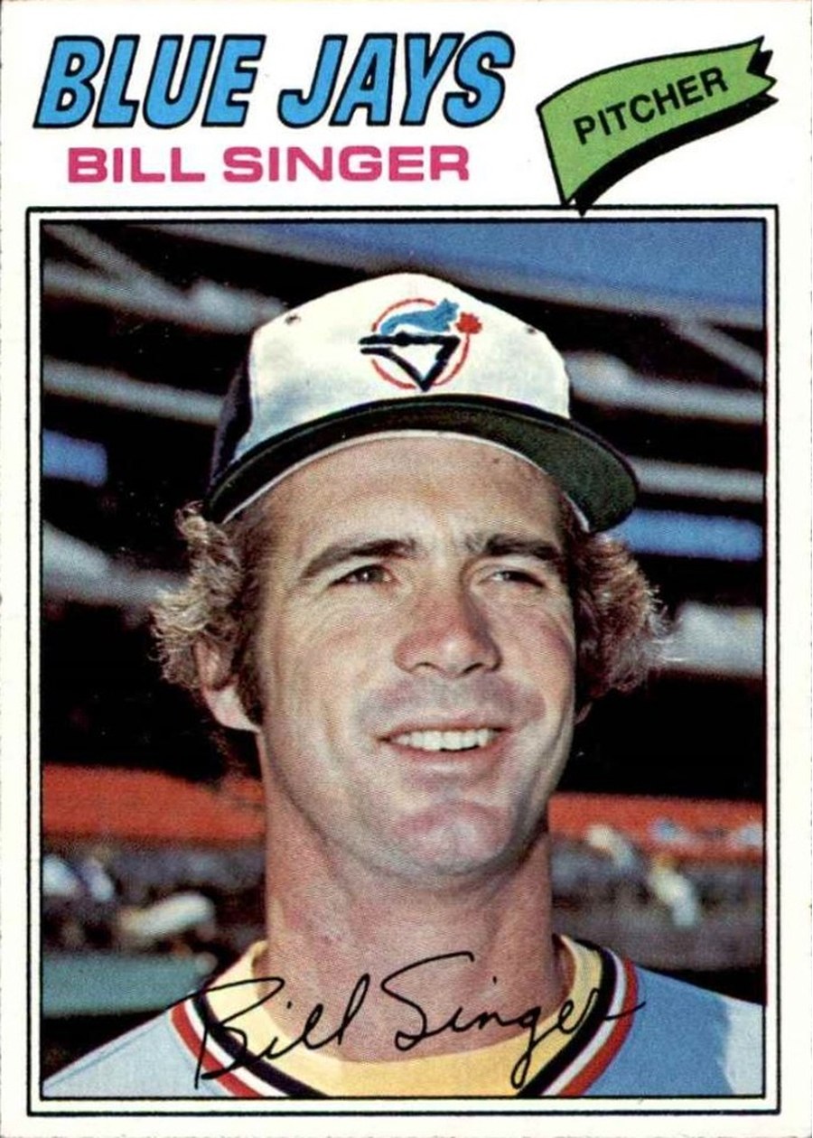 1977 Topps #346 Bill Singer, Toronto Blue Jays