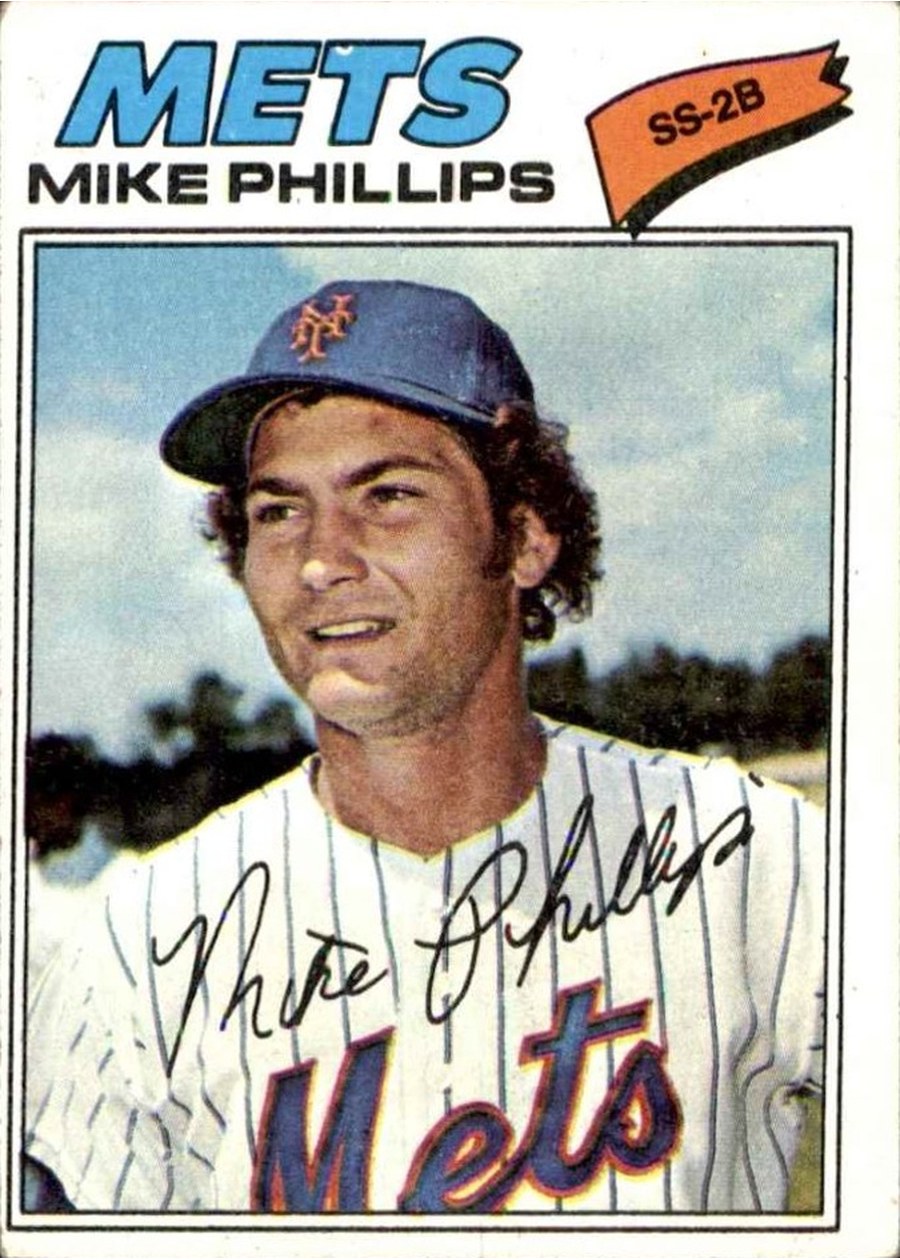 1977 Topps #352 Mike Phillips, New York Mets