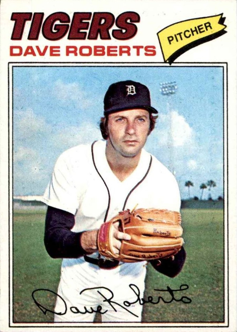 1977 Topps #363 Dave Roberts, Detroit Tigers