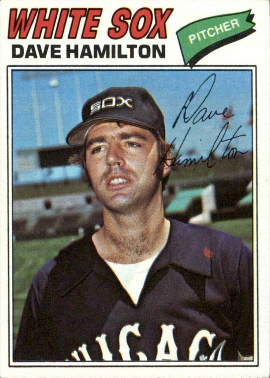 1977 Topps #367 Dave Hamilton, Chicago White Sox