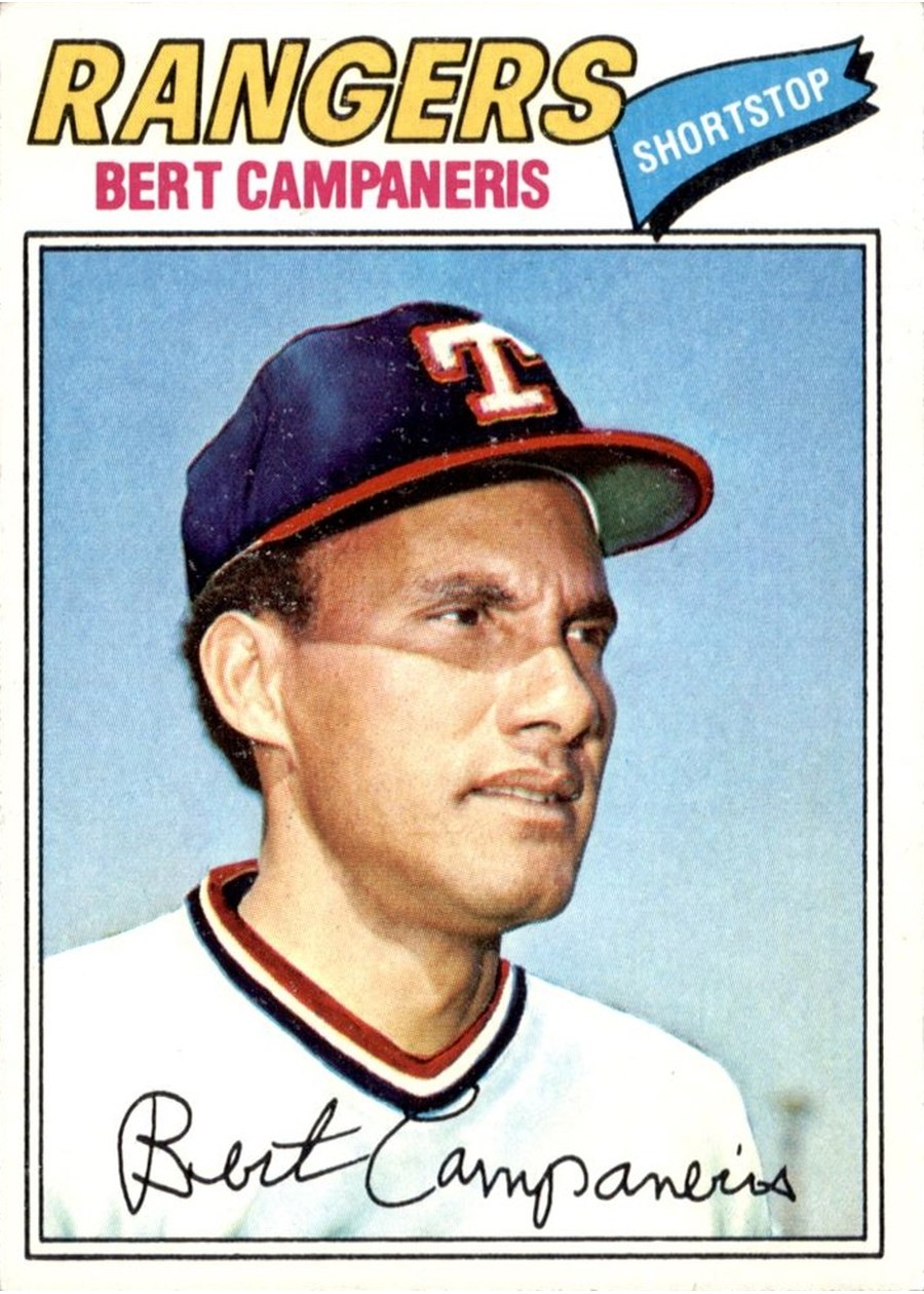 1977 Topps #373 Bert Campaneris, Texas Rangers