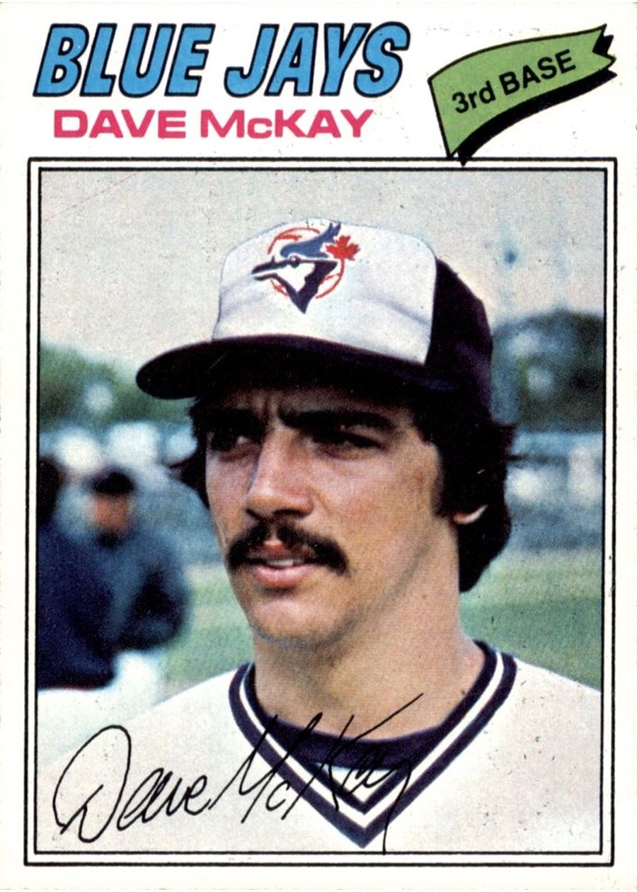 1977 Topps #377 Dave McKay, Toronto Blue Jays