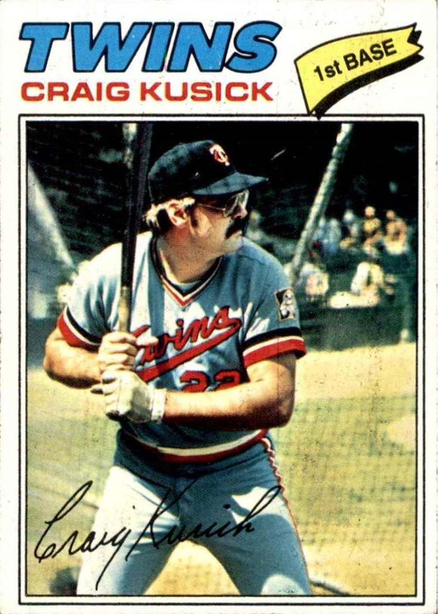 1977 Topps #38 Craig Kusick, Minnesota Twins