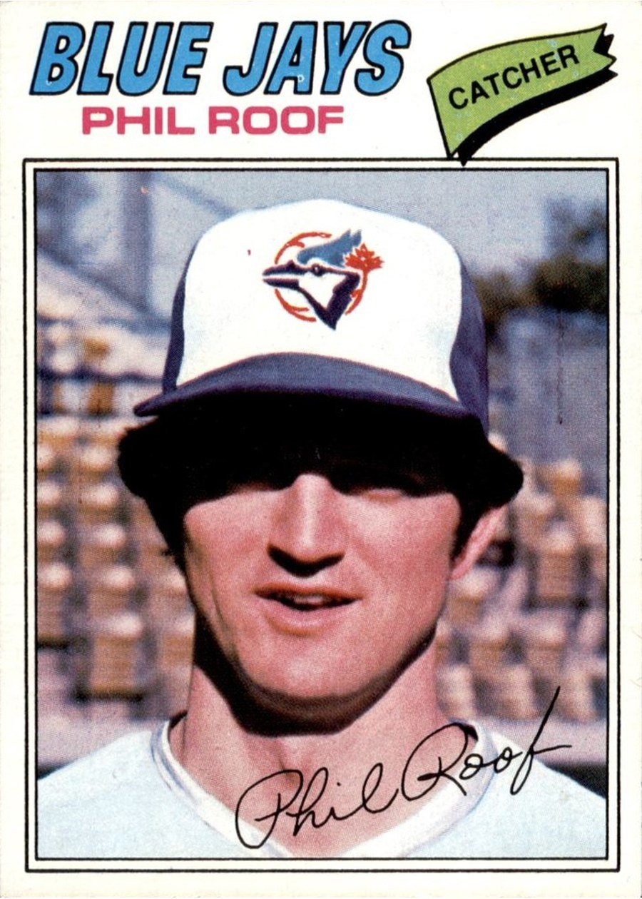 1977 Topps #392 Phil Roof, Toronto Blue Jays