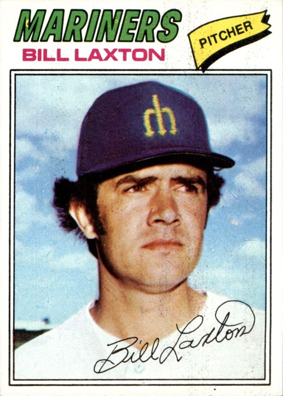 1977 Topps #394 Bill Laxton, Seattle Mariners