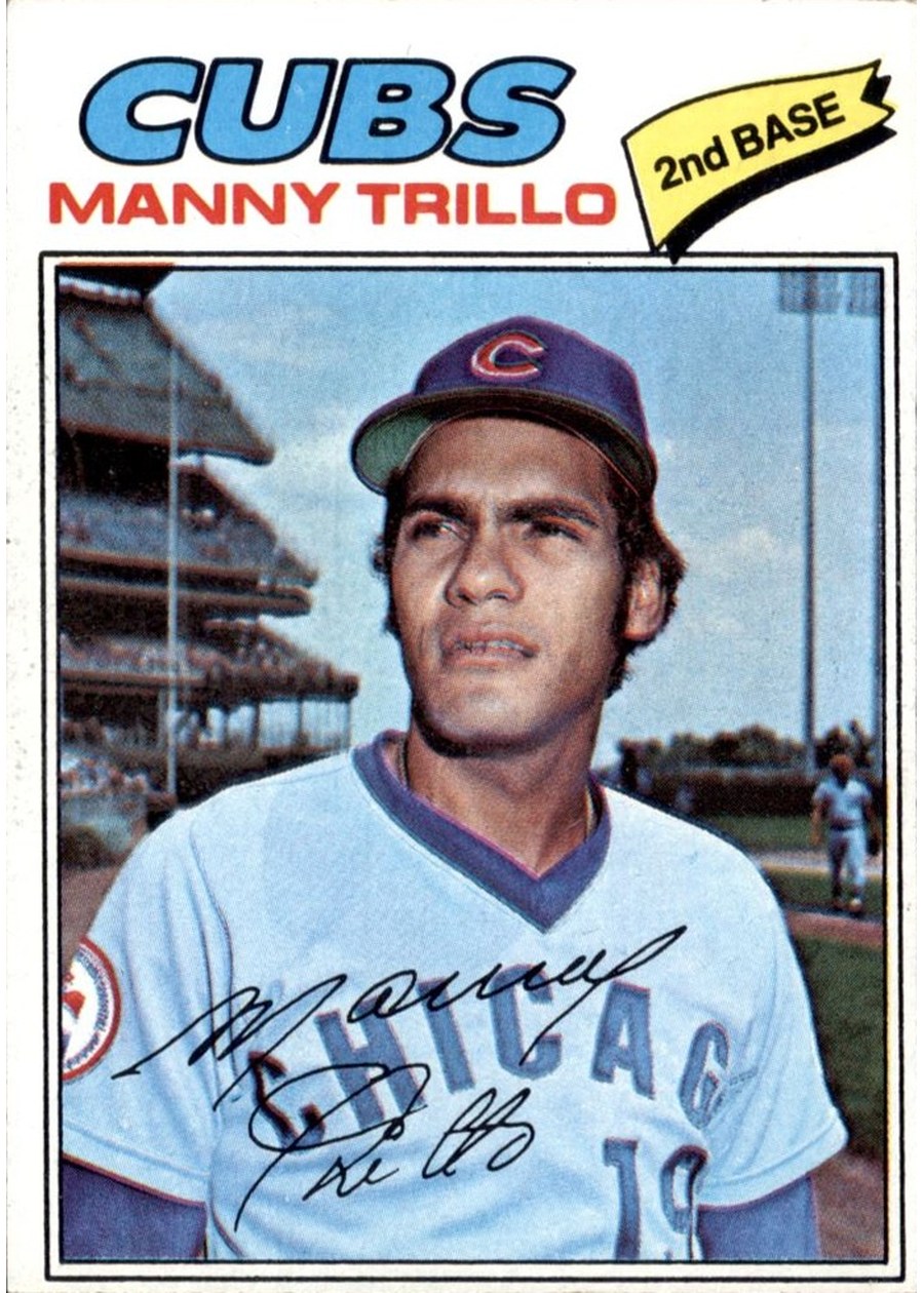 1977 Topps #395 Manny Trillo, Chicago Cubs