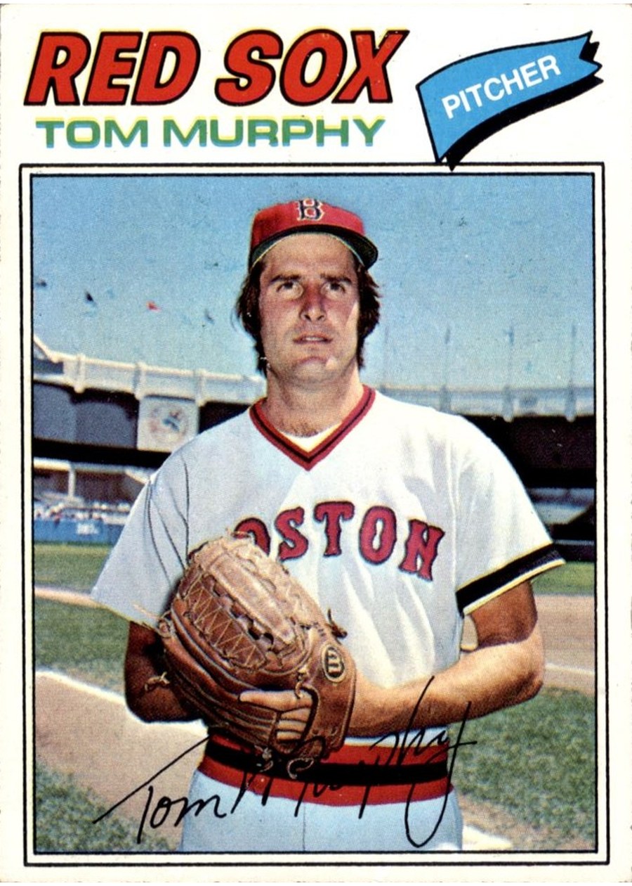 1977 Topps #396 Tom Murphy, Boston Red Sox