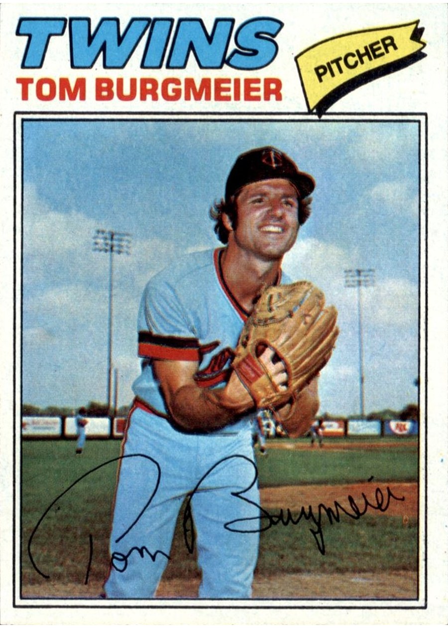 1977 Topps #398 Tom Burgmeier, Minnesota Twins