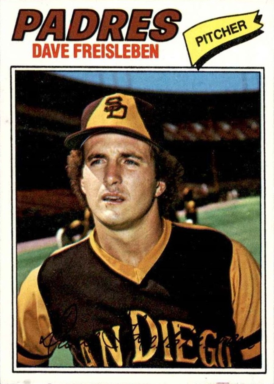 1977 Topps #407 Dave Freisleben, San Diego Padres