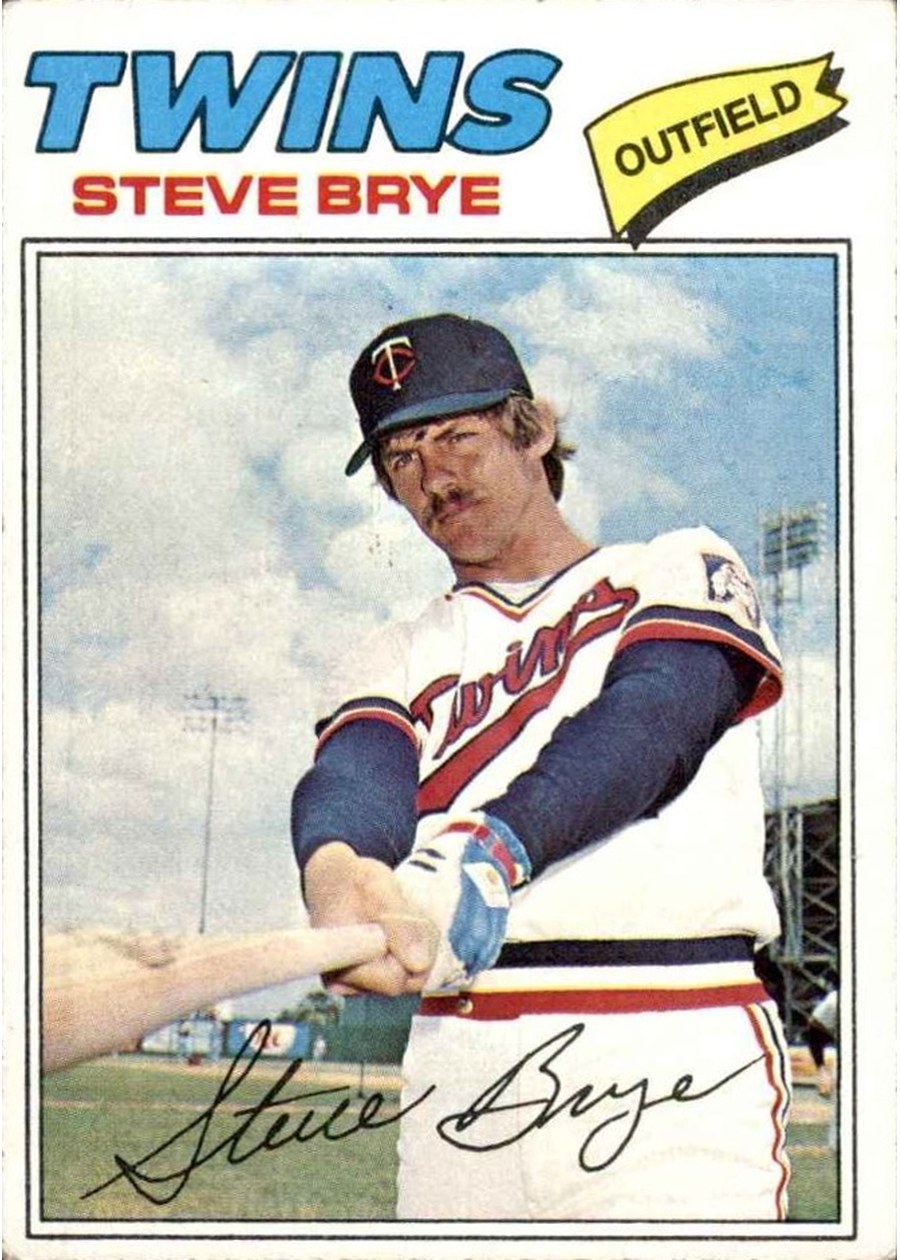 1977 Topps #424 Steve Brye, Minnesota Twins
