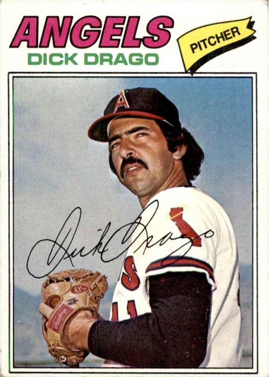 1977 Topps #426 Dick Drago, California Angels