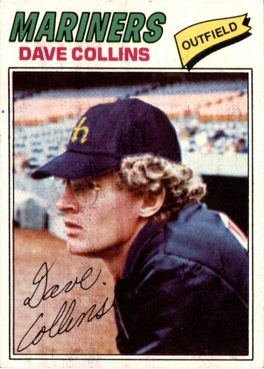 1977 Topps #431 Dave Collins, Seattle Mariners