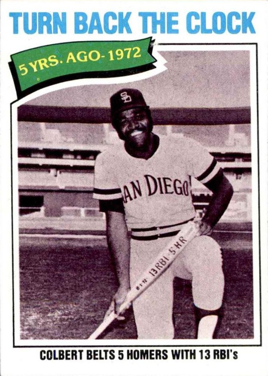1977 Topps #433 Nate Colbert, San Diego Padres
