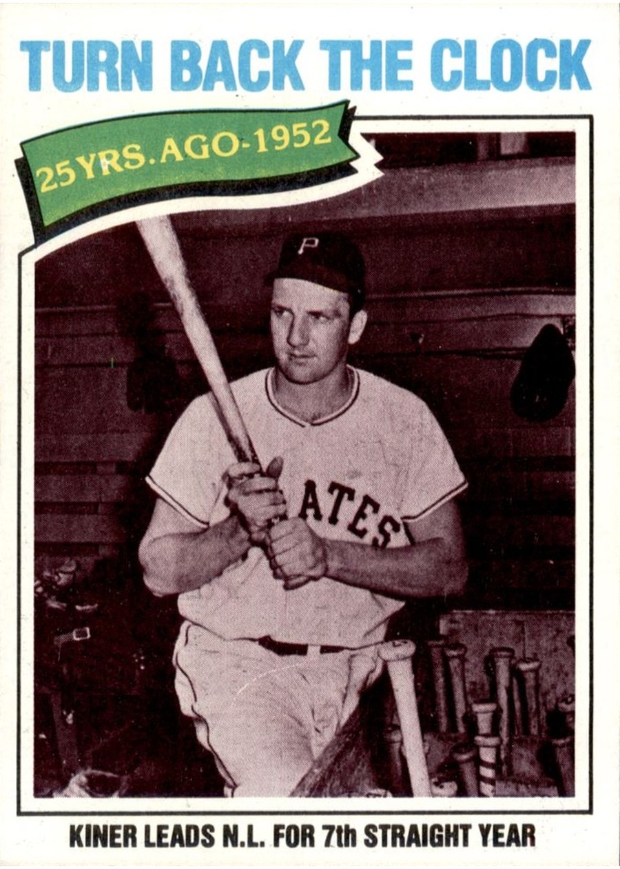 1977 Topps #437 Ralph Kiner, Pittsburgh Pirates
