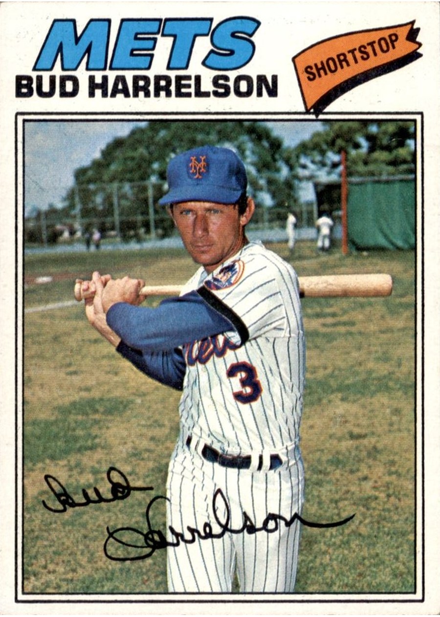 1977 Topps #44 Bud Harrelson, New York Mets