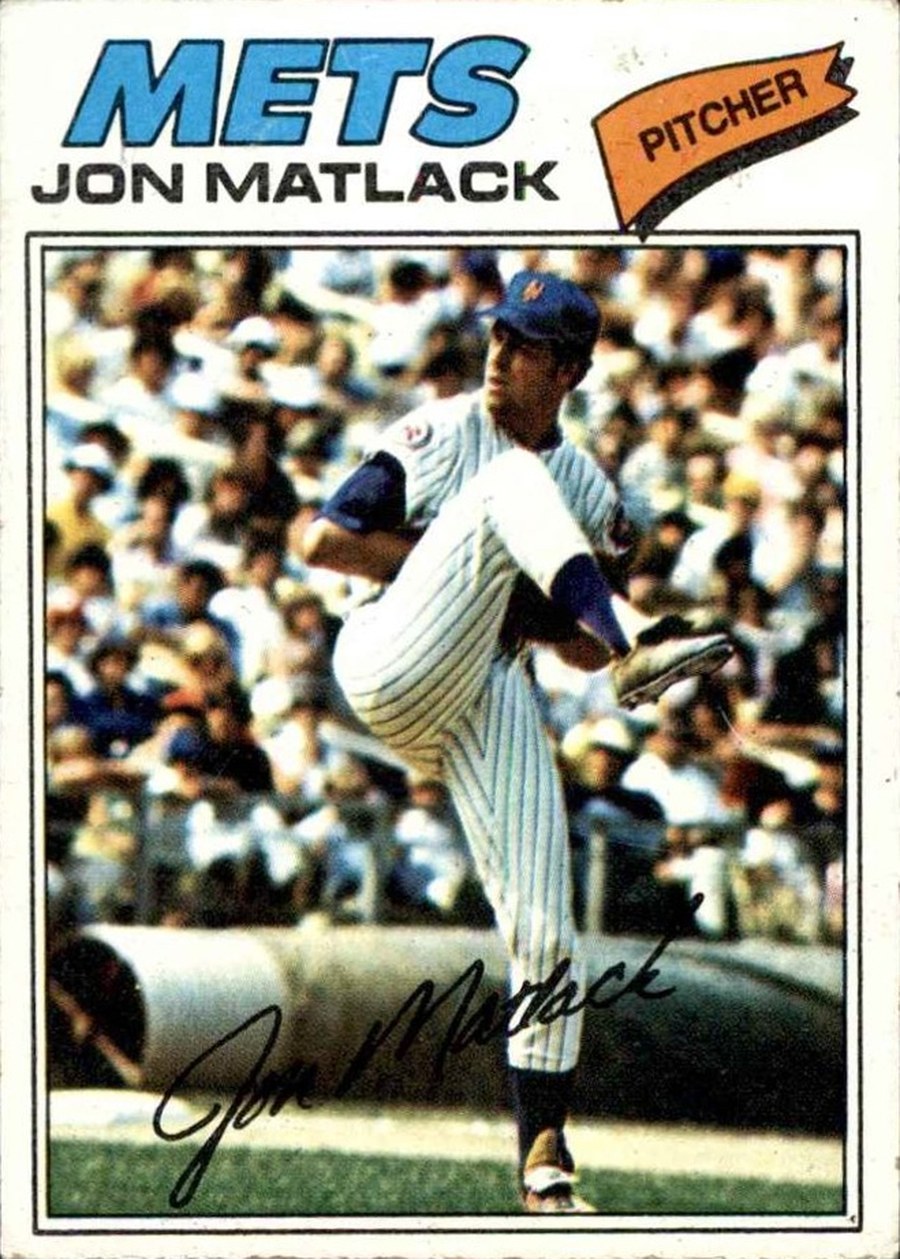 1977 Topps #440 Jon Matlack, New York Mets