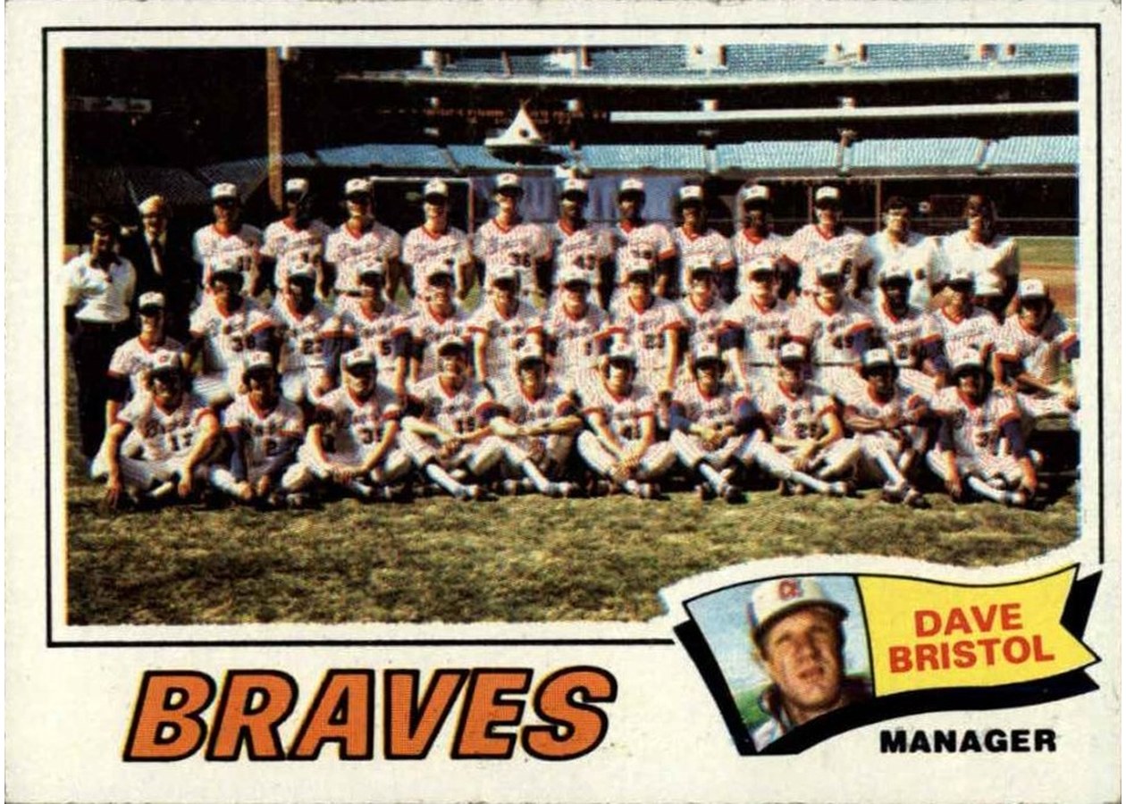 1977 Topps #442 Atlanta Braves Team