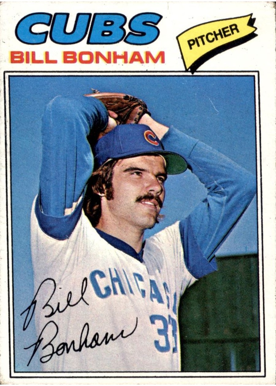 1977 Topps #446 Bill Bonham, Chicago Cubs