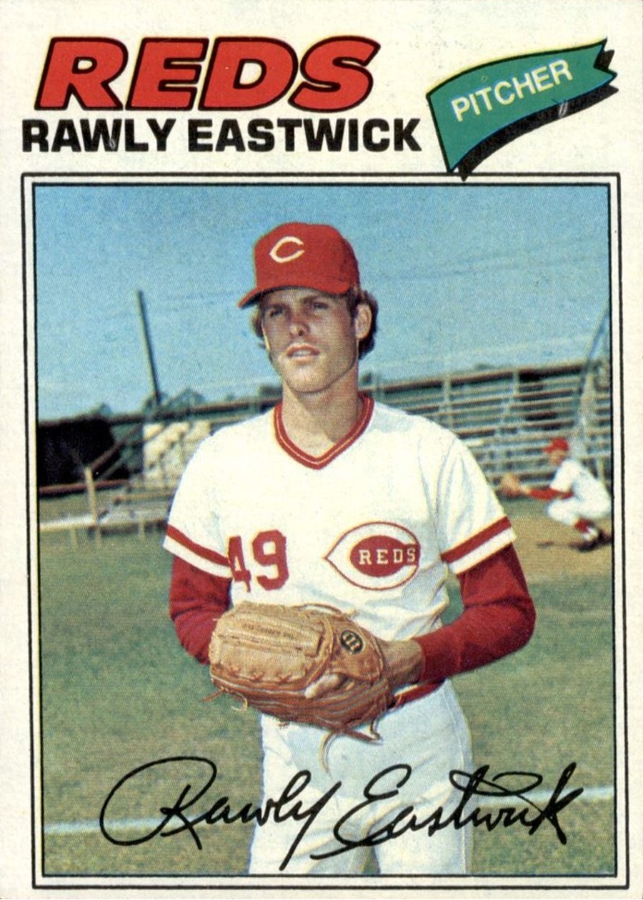 1977 Topps #45 Rawly Eastwick, Cincinnati Reds