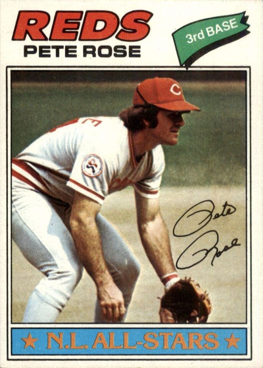 1977 Topps #450 Pete Rose, Cincinnati Reds