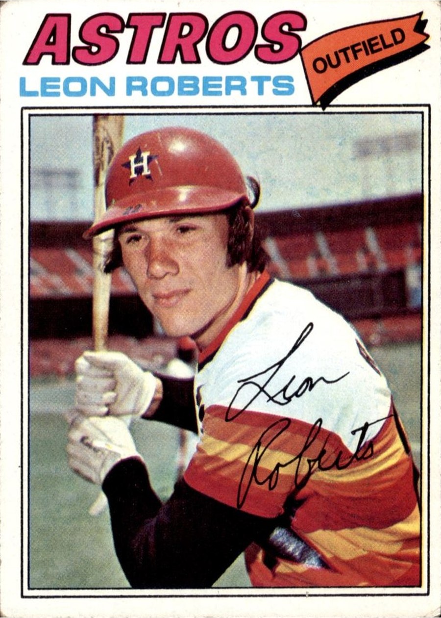 1977 Topps #456 Leon Roberts, Houston Astros