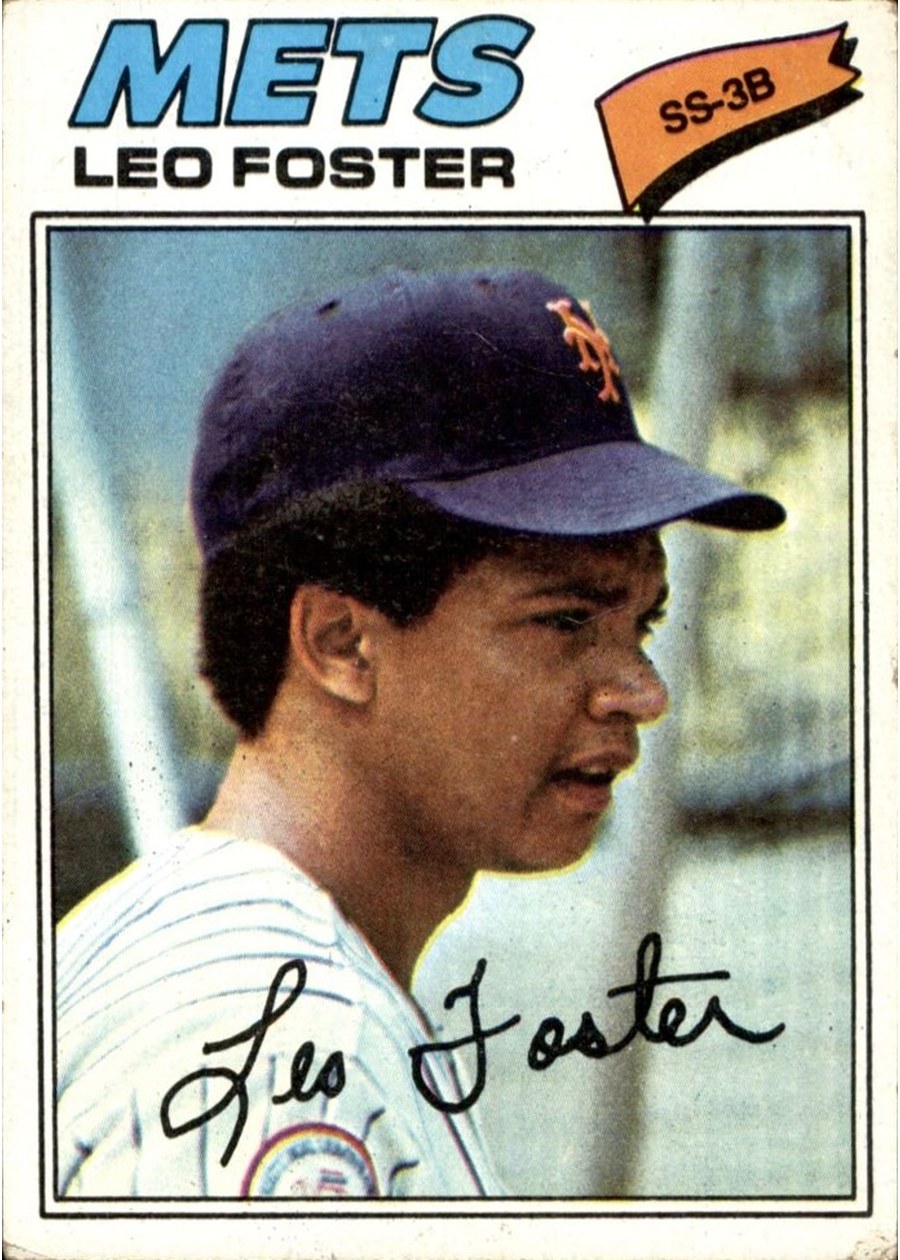 1977 Topps #458 Leo Foster, New York Mets