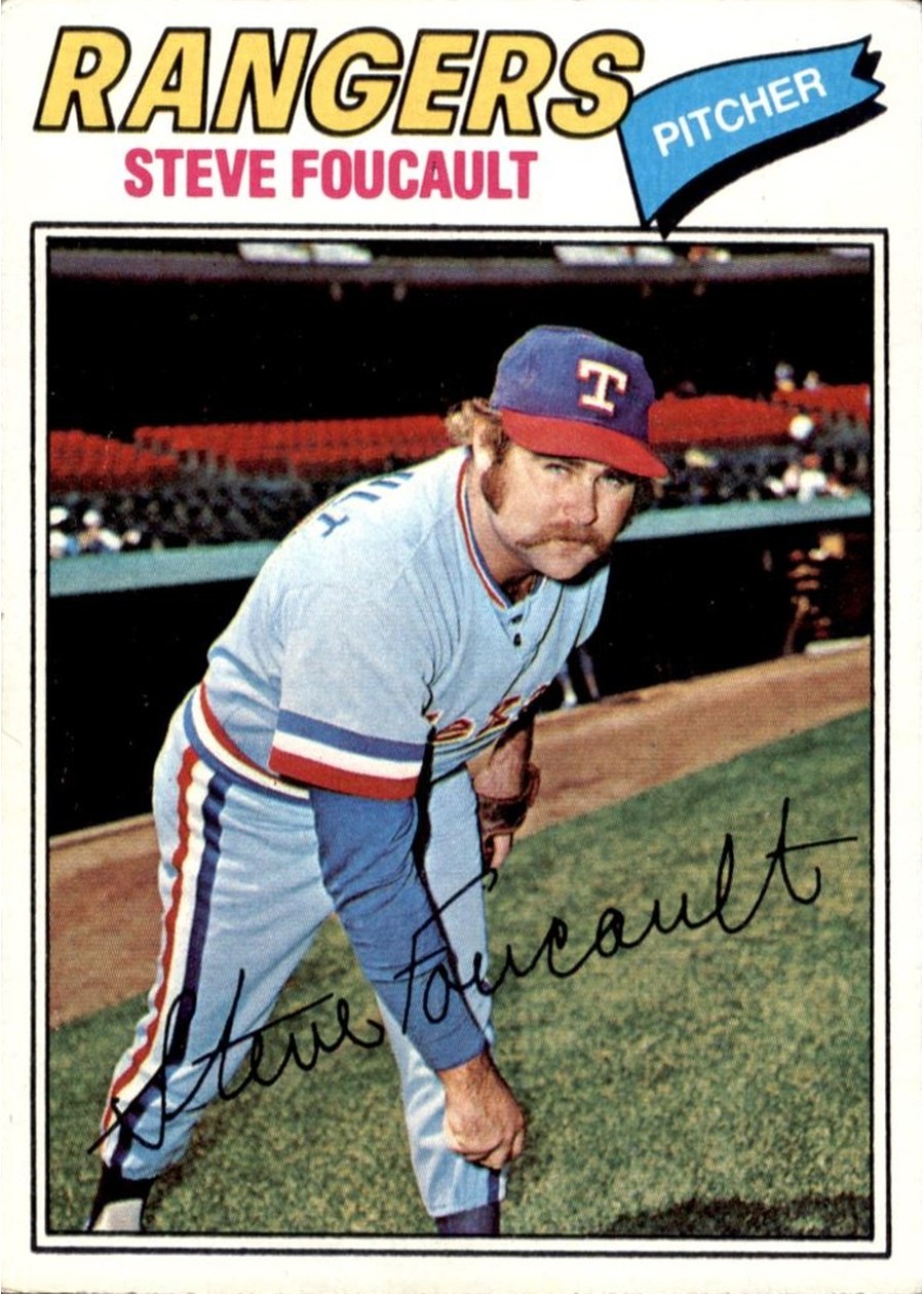 1977 Topps #459 Steve Foucault, Texas Rangers