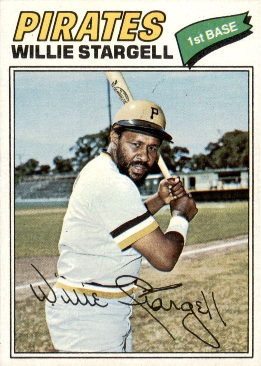 1977 Topps #460 Willie Stargell, Pittsburgh Pirates