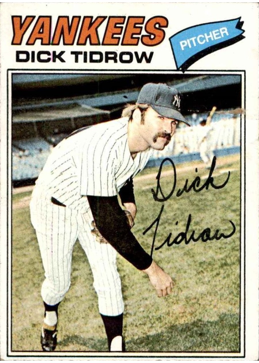 1977 Topps #461 Dick Tidrow, New York Yankees
