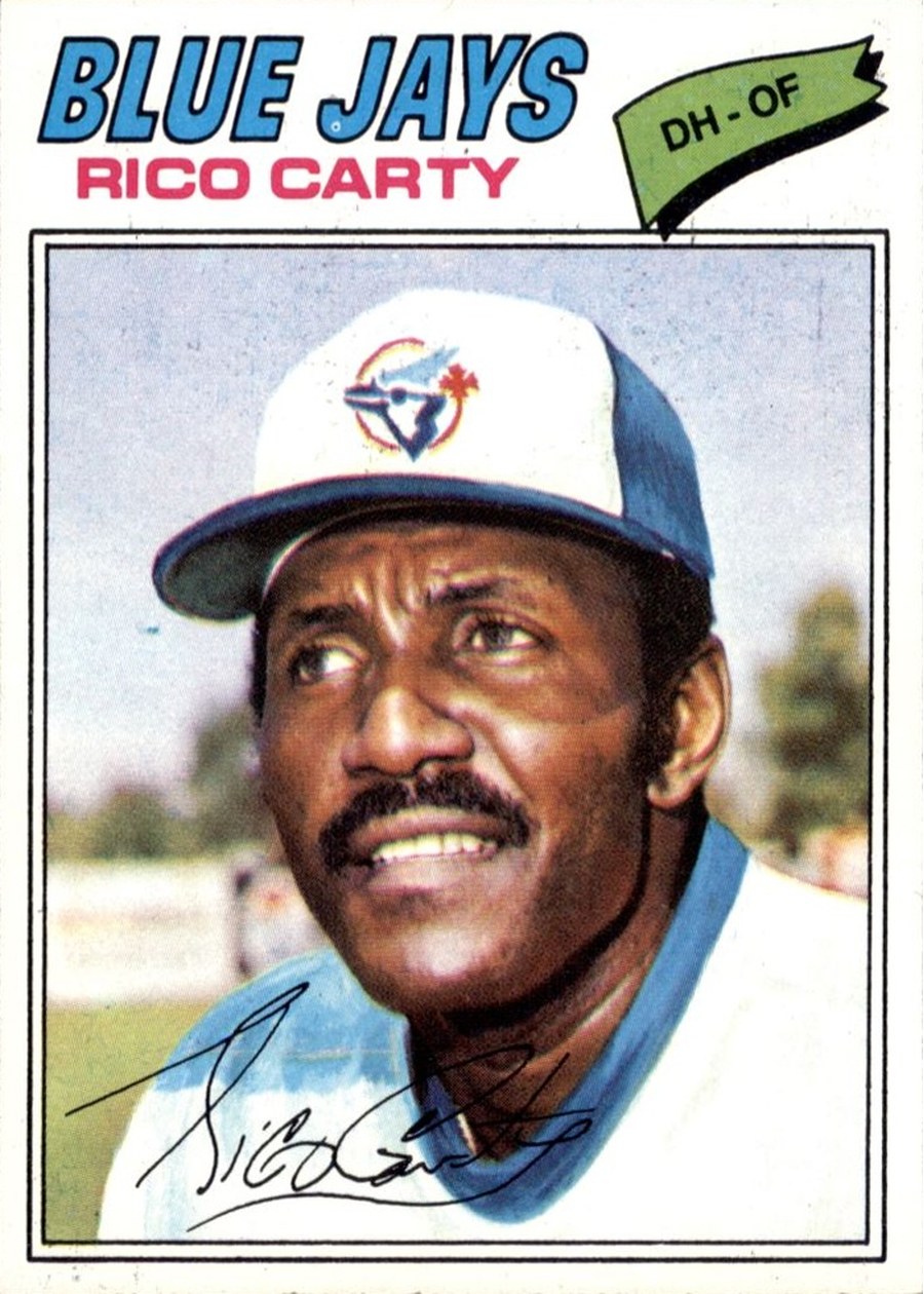 1977 Topps #465 Rico Carty, Toronto Blue Jays